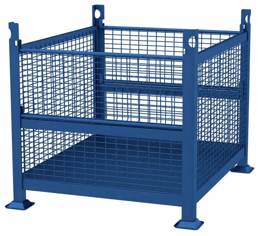 Rigid Double Gate Wire Mesh Container